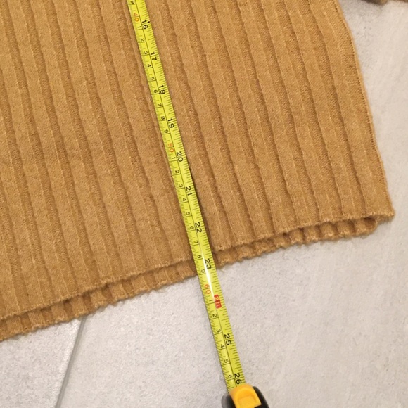 Mock Neck Ribbed Soft Sweater - Picture 5 of 8